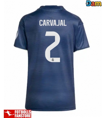 Real Madrid Daniel Carvajal #2 Bortatröja Dam 2025-26 Kortärmad