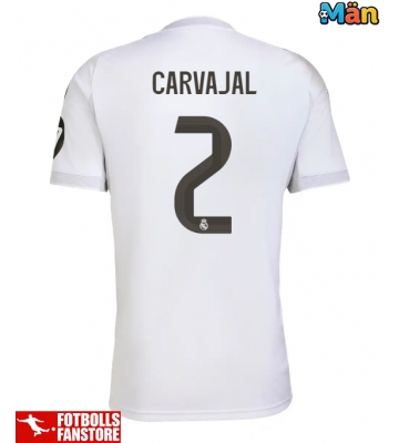 Real Madrid Daniel Carvajal #2 Hemmatröja 2025-26 Kortärmad