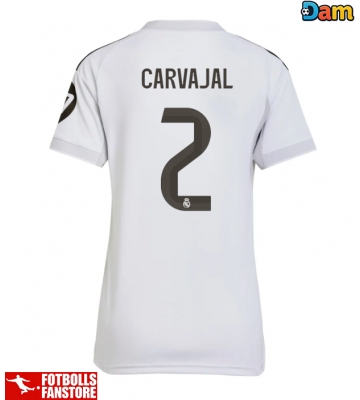 Real Madrid Daniel Carvajal #2 Hemmatröja Dam 2025-26 Kortärmad