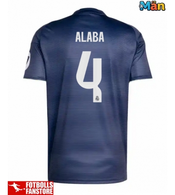 Real Madrid David Alaba #4 Bortatröja 2025-26 Kortärmad