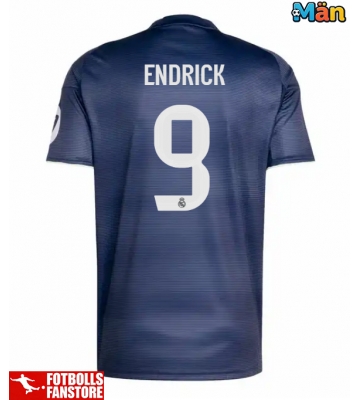 Real Madrid Endrick #9 Bortatröja 2025-26 Kortärmad