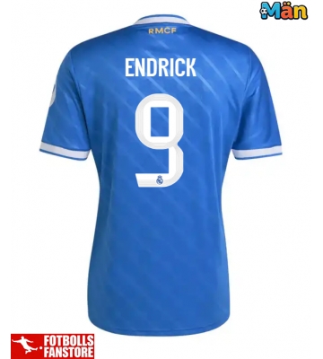 Real Madrid Endrick #9 Tredje Tröja 2025-26 Kortärmad