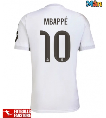 Real Madrid Kylian Mbappe #10 Hemmatröja 2025-26 Kortärmad