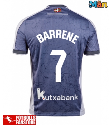 Real Sociedad Ander Barrenetxea #7 Bortatröja 2025-26 Kortärmad
