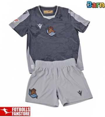 Real Sociedad Bortatröja Barn 2025-26 Kortärmad (+ Korta byxor)