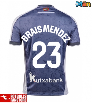 Real Sociedad Brais Mendez #23 Bortatröja 2025-26 Kortärmad