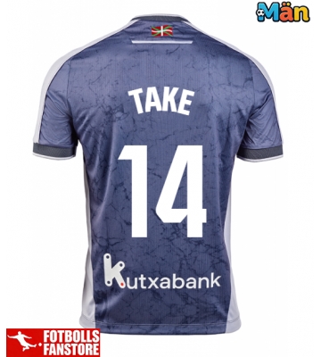 Real Sociedad Takefusa Kubo #14 Bortatröja 2025-26 Kortärmad