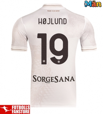 SSC Napoli Rasmus Hojlund #19 Bortatröja 2025-26 Kortärmad