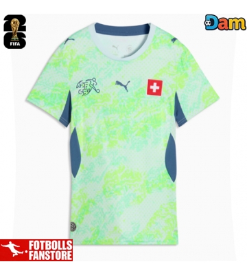 Schweiz Bortatröja Dam VM 2026 Kortärmad