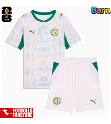 Senegal Hemmatröja Barn VM 2026 Kortärmad (+ Korta byxor)