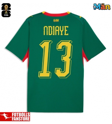 Senegal Iliman Ndiaye #13 Bortatröja VM 2026 Kortärmad