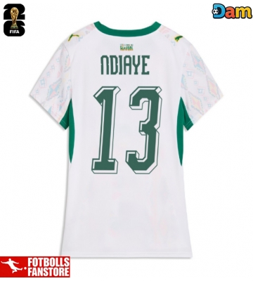 Senegal Iliman Ndiaye #13 Hemmatröja Dam VM 2026 Kortärmad