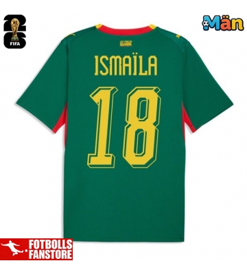 Senegal Ismaila Sarr #18 Bortatröja VM 2026 Kortärmad
