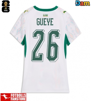 Senegal Pape Gueye #26 Hemmatröja Dam VM 2026 Kortärmad