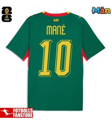 Senegal Sadio Mane #10 Bortatröja VM 2026 Kortärmad