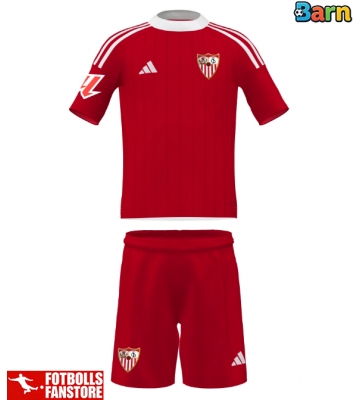 Sevilla Bortatröja Barn 2025-26 Kortärmad (+ Korta byxor)