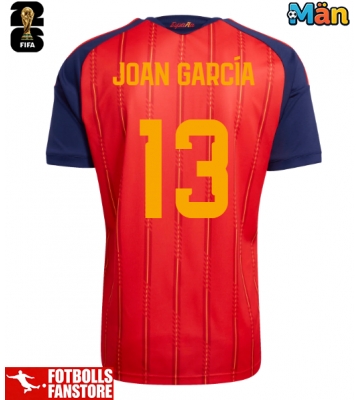 Spanien Joan Garcia #13 Hemmatröja VM 2026 Kortärmad
