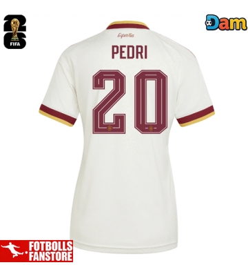 Spanien Pedri Gonzalez #20 Bortatröja Dam VM 2026 Kortärmad