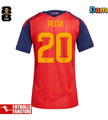 Spanien Pedri Gonzalez #20 Hemmatröja Dam VM 2026 Kortärmad