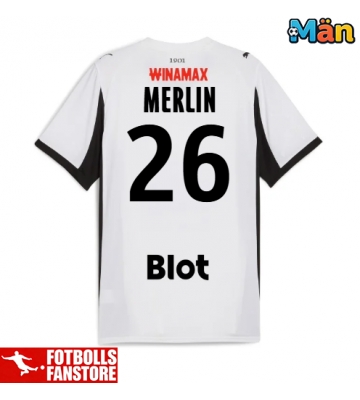 Stade Rennais Quentin Merlin #26 Bortatröja 2025-26 Kortärmad