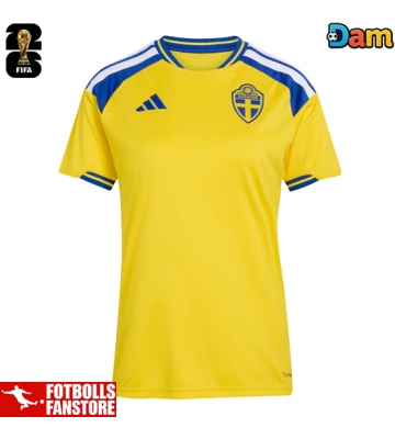 Sverige Hemmatröja Dam VM 2026 Kortärmad