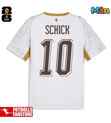 Tjeckien Patrik Schick #10 Bortatröja VM 2026 Kortärmad