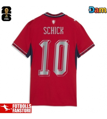 Tjeckien Patrik Schick #10 Hemmatröja Dam VM 2026 Kortärmad