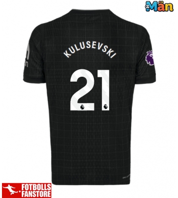 Tottenham Hotspur Dejan Kulusevski #21 Bortatröja 2025-26 Kortärmad