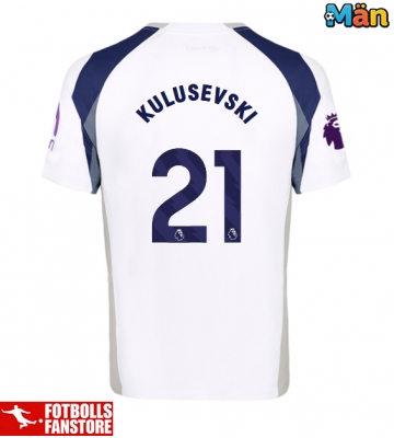 Tottenham Hotspur Dejan Kulusevski #21 Hemmatröja 2025-26 Kortärmad
