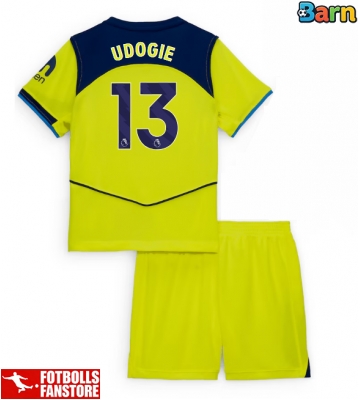 Tottenham Hotspur Destiny Udogie #13 Tredje Tröja Barn 2025-26 Kortärmad (+ Korta byxor)