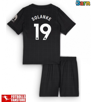 Tottenham Hotspur Dominic Solanke #19 Bortatröja Barn 2025-26 Kortärmad (+ Korta byxor)