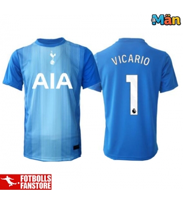 Tottenham Hotspur Guglielmo Vicario #1 Målvakt Bortatröja 2025-26 Kortärmad