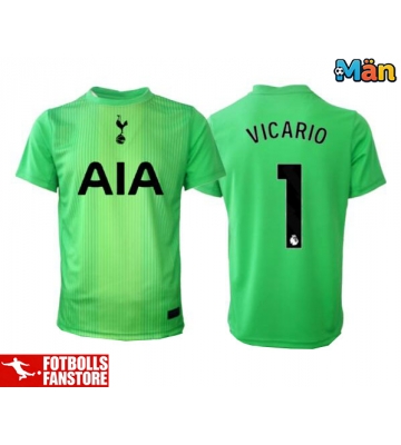 Tottenham Hotspur Guglielmo Vicario #1 Målvakt Hemmatröja 2025-26 Kortärmad