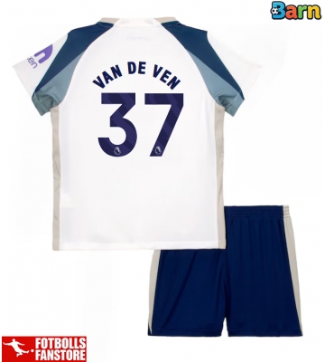 Tottenham Hotspur Micky van de Ven #37 Hemmatröja Barn 2025-26 Kortärmad (+ Korta byxor)