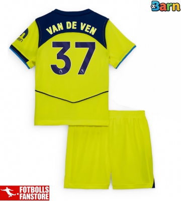 Tottenham Hotspur Micky van de Ven #37 Tredje Tröja Barn 2025-26 Kortärmad (+ Korta byxor)