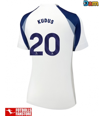 Tottenham Hotspur Mohammed Kudus #20 Hemmatröja Dam 2025-26 Kortärmad