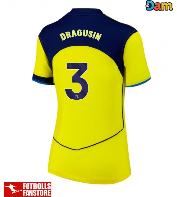 Tottenham Hotspur Radu Dragusin #3 Tredje Tröja Dam 2025-26 Kortärmad