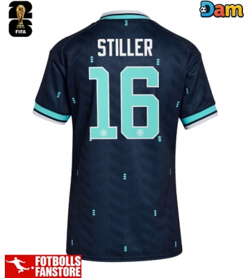 Tyskland Angelo Stiller #16 Bortatröja Dam VM 2026 Kortärmad