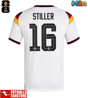 Tyskland Angelo Stiller #16 Hemmatröja VM 2026 Kortärmad
