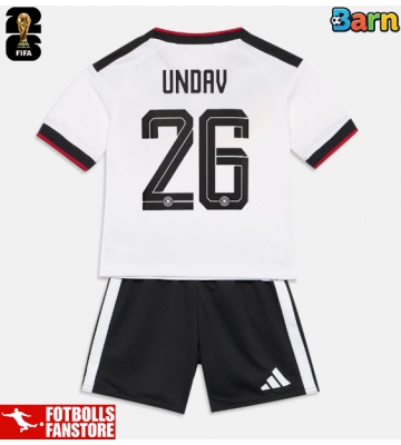 Tyskland Deniz Undav #26 Hemmatröja Barn VM 2026 Kortärmad (+ Korta byxor)