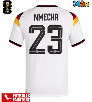 Tyskland Felix Nmecha #23 Hemmatröja VM 2026 Kortärmad