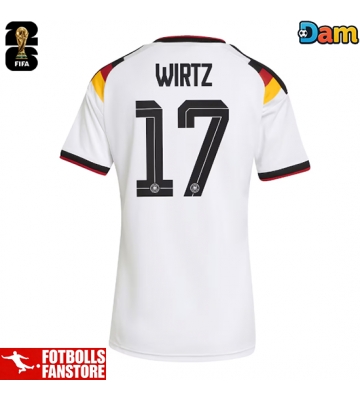 Tyskland Florian Wirtz #17 Hemmatröja Dam VM 2026 Kortärmad