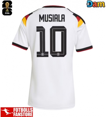 Tyskland Jamal Musiala #10 Hemmatröja Dam VM 2026 Kortärmad
