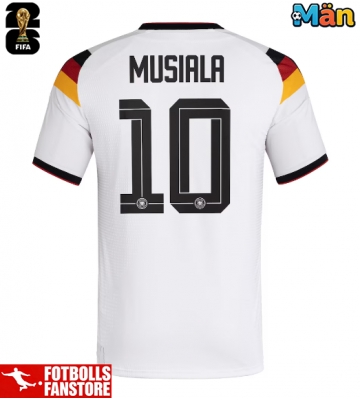 Tyskland Jamal Musiala #10 Hemmatröja VM 2026 Kortärmad