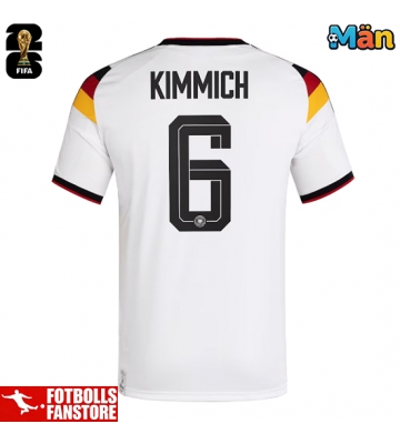 Tyskland Joshua Kimmich #6 Hemmatröja VM 2026 Kortärmad