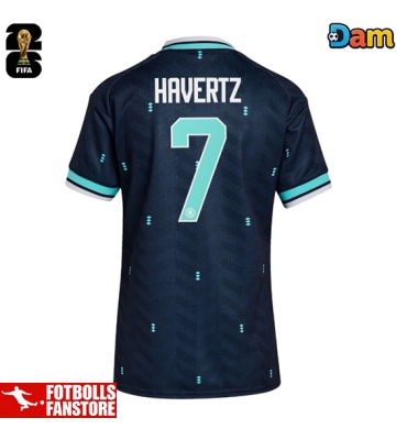 Tyskland Kai Havertz #7 Bortatröja Dam VM 2026 Kortärmad