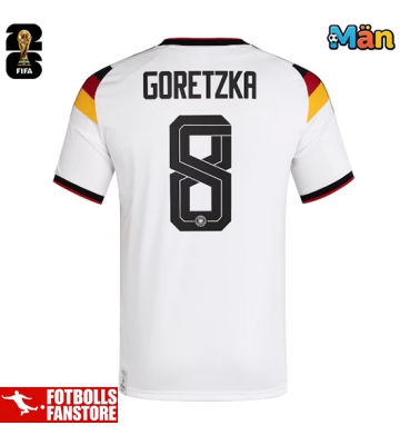 Tyskland Leon Goretzka #8 Hemmatröja VM 2026 Kortärmad