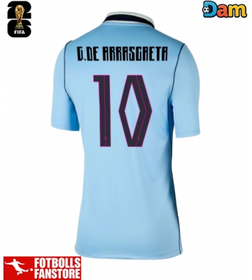 Uruguay Giorgian de Arrascaeta #10 Hemmatröja Dam VM 2026 Kortärmad