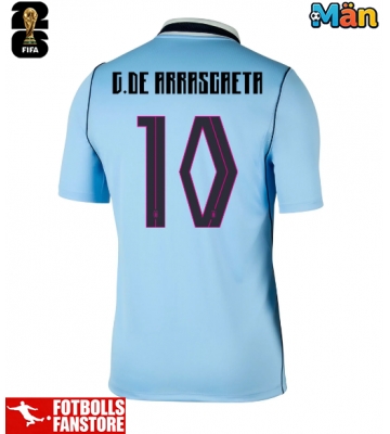 Uruguay Giorgian de Arrascaeta #10 Hemmatröja VM 2026 Kortärmad