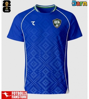 Uzbekistan Hemmatröja Barn VM 2026 Kortärmad (+ Korta byxor)